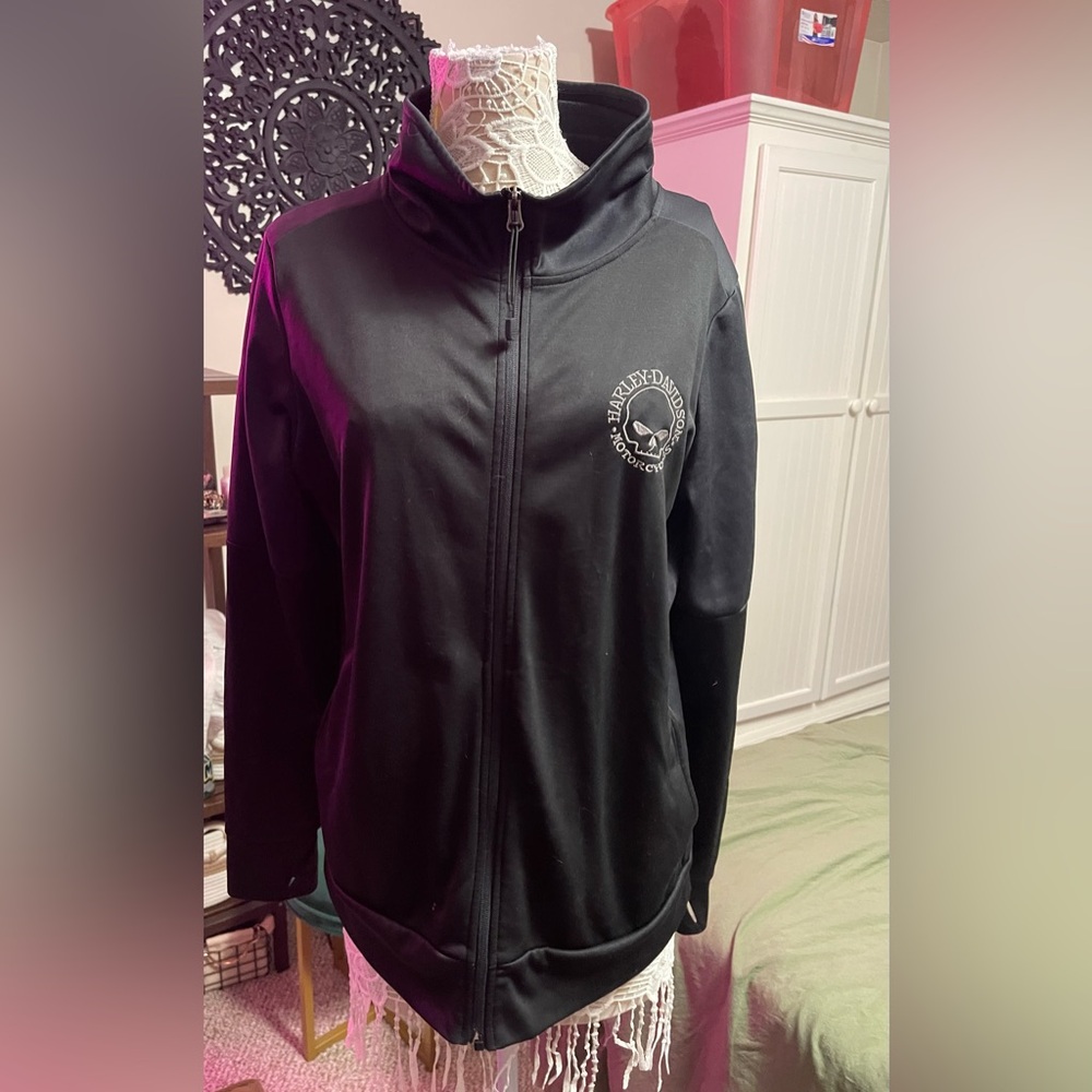 Harley-Davidson Women's Black Bomber Jacket